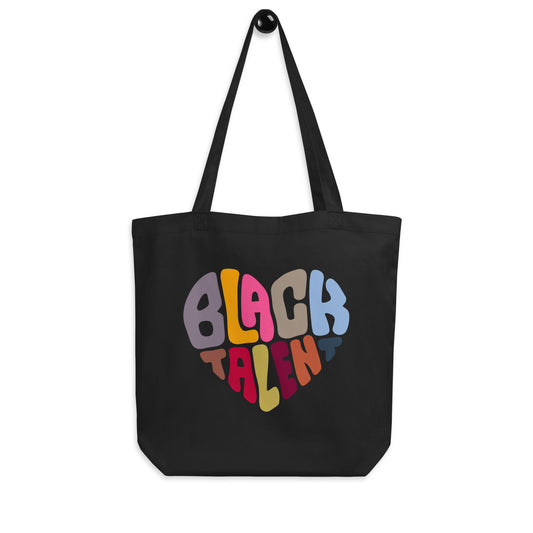 Black Talent logo Tote Bag