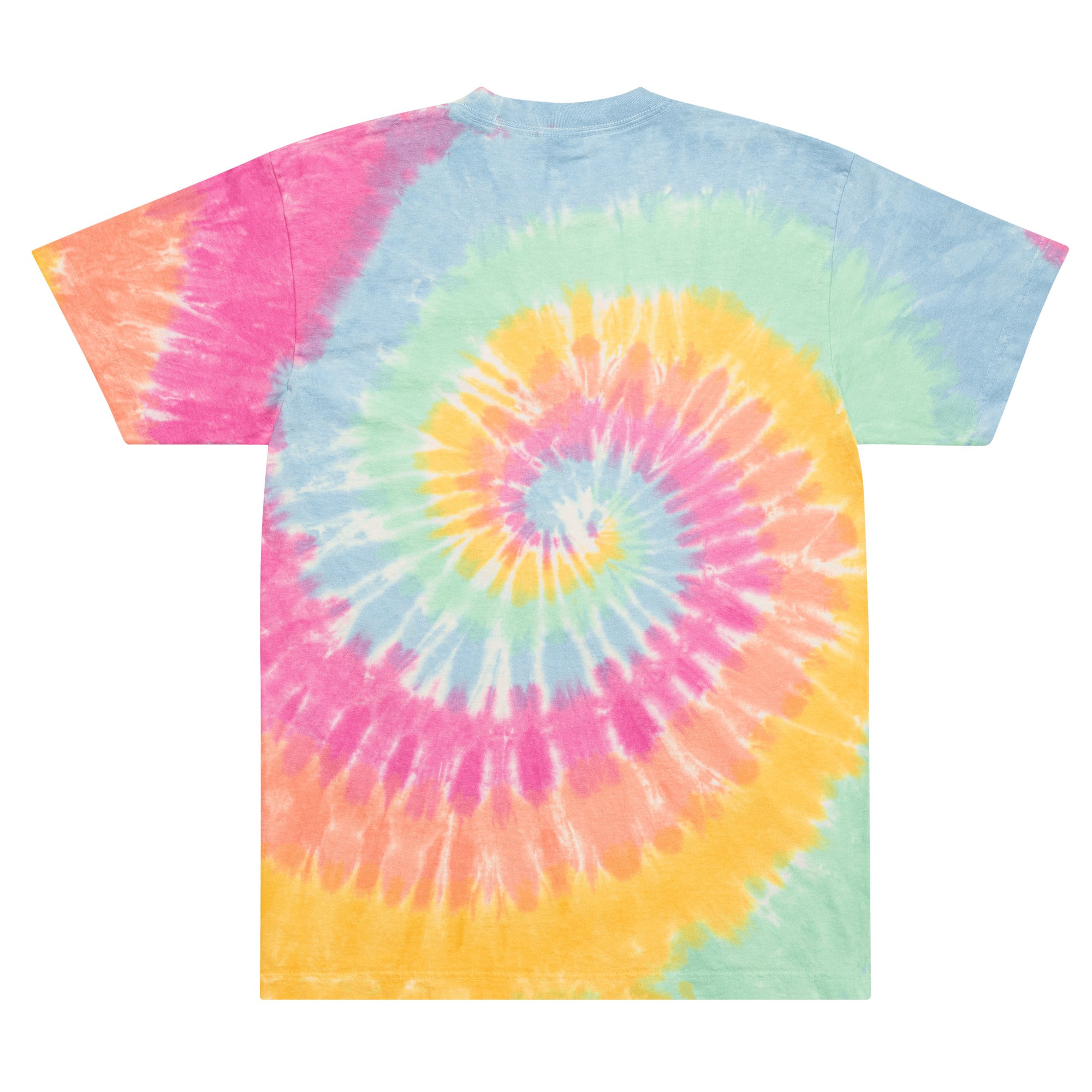 Oversized tie dye t shirt Black Talent Wear