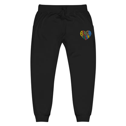 Multi-color unisex fleece sweatpants