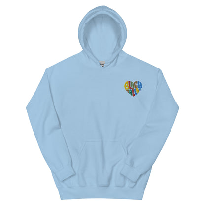 Multi-color Unisex Hoodie